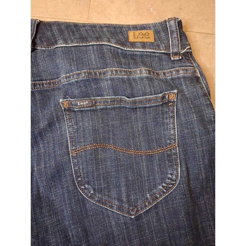 Lee Midrise Straight Leg Relaxed Fit Size 18 Western Cowgirl - Picture 5 of 10